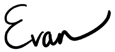 Evan's Signature